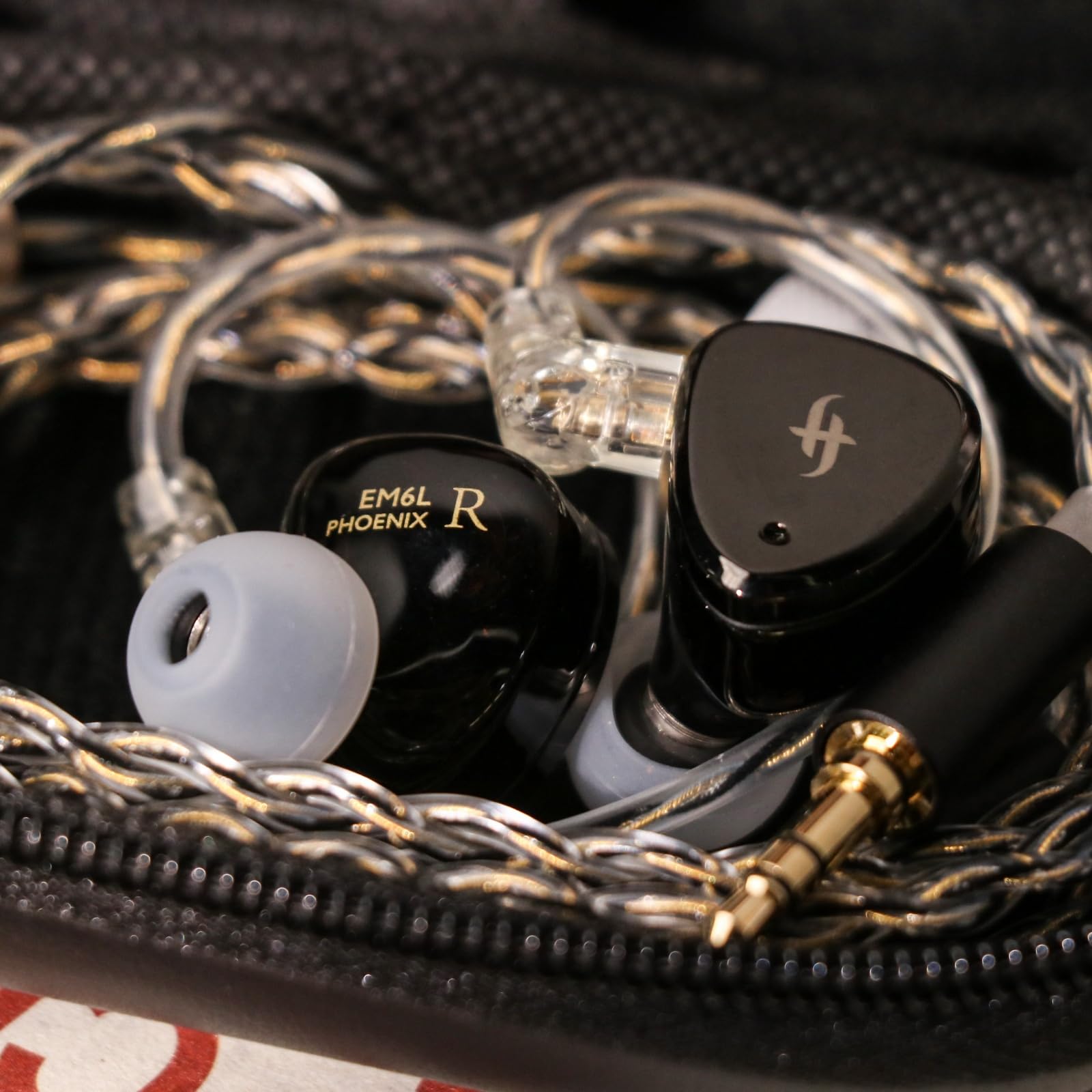 SIMGOT EM6L 1DD + 4BA Hybrid Driver In Ear Monitor Wired HiFi IEM Earphones
