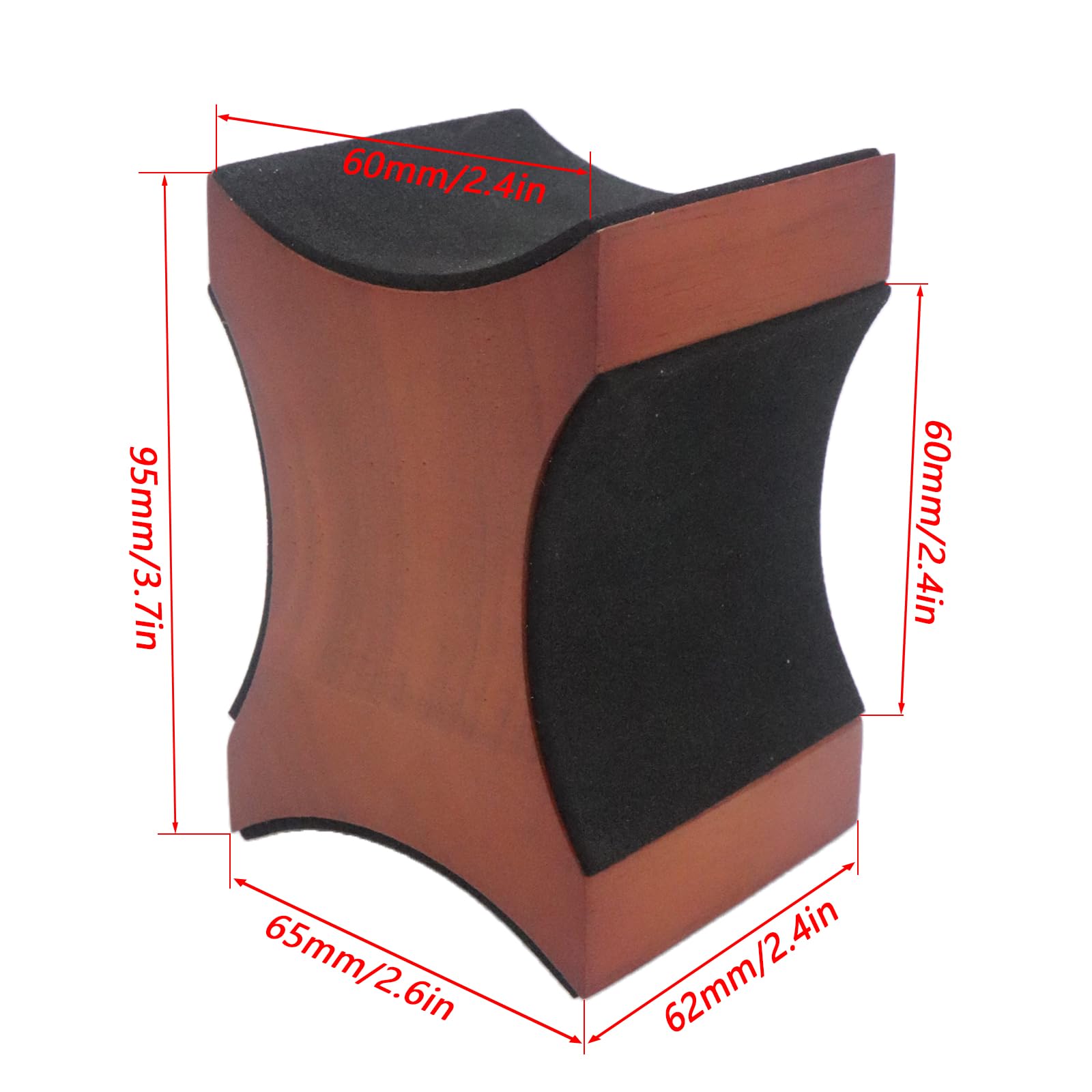 CashBeat Guitar Neck Rest Cradle, 2-Height Luthier Tool for Repair