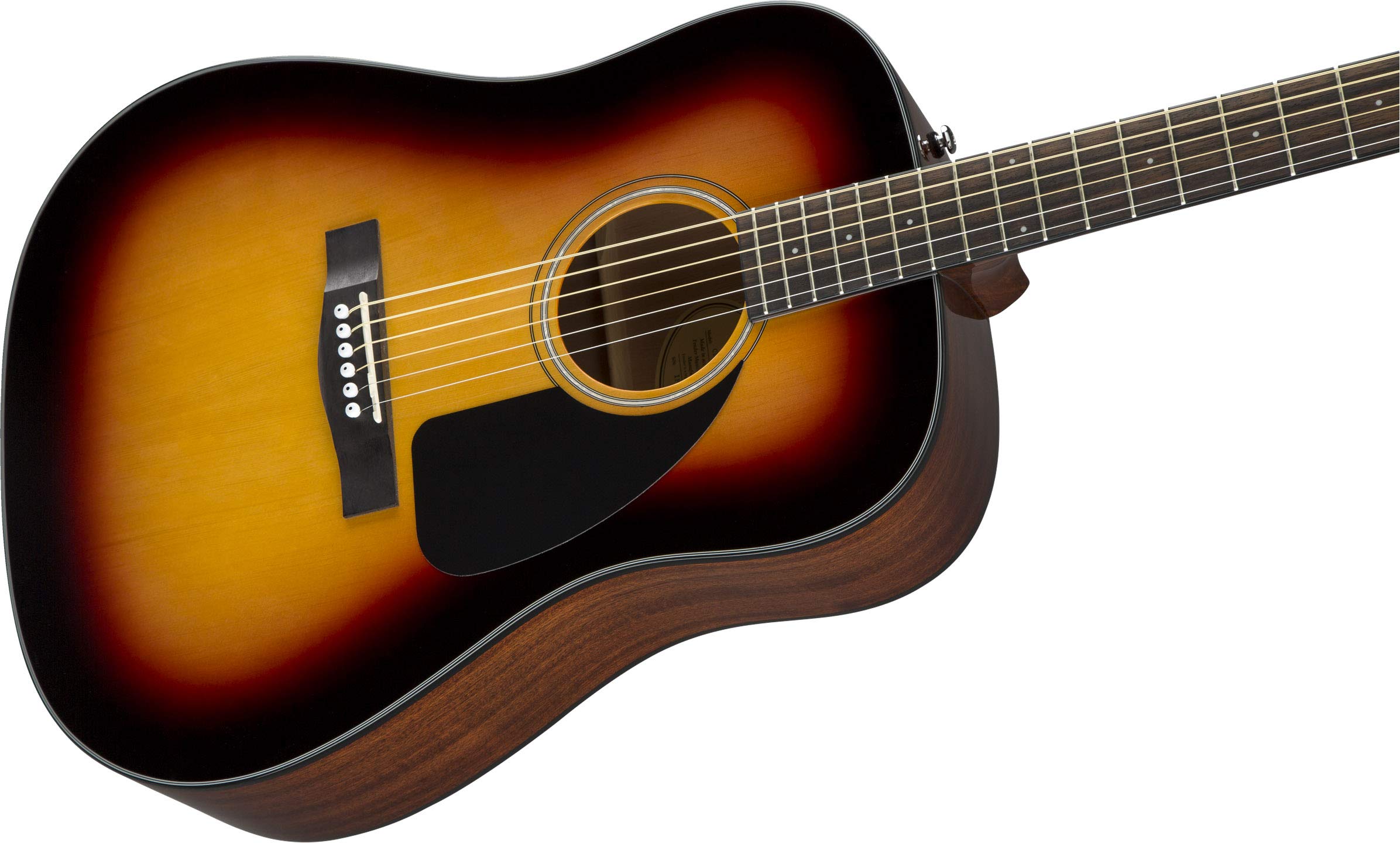 Fender 0970110232 CD-60 Dreadnought V3 Acoustic Guitar, with 2-Year Warranty, Sunburst, with Case