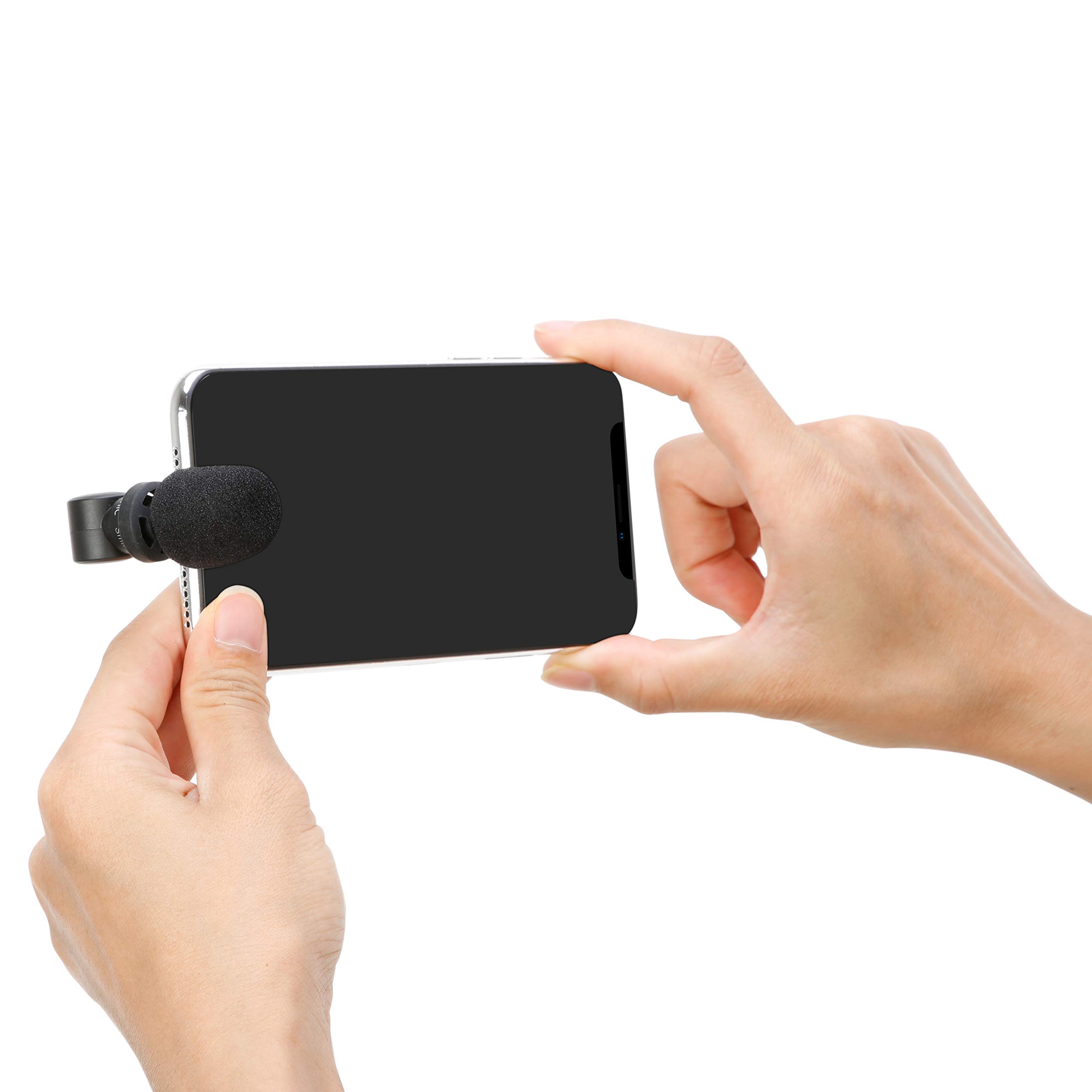 Saramonic SmartMic Di Mini | Ultra-Compact Omnidirectional Condenser Microphone with Lightning for iPhones & iPads