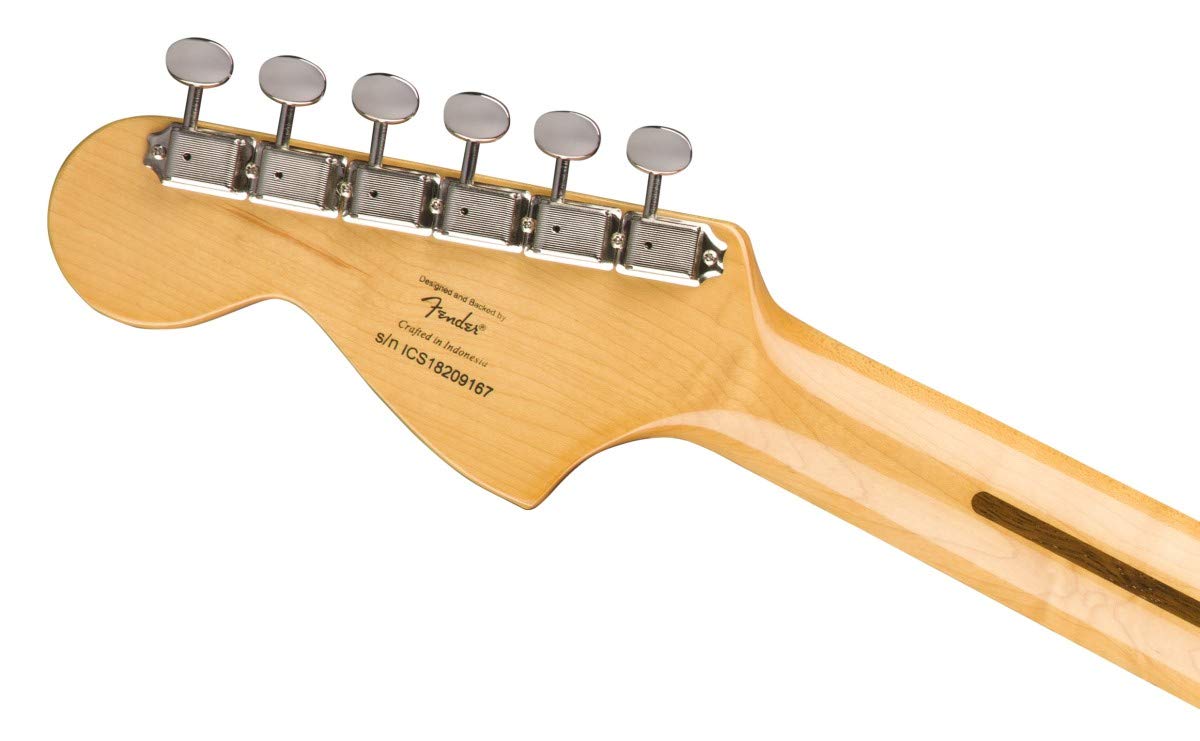 Fender 374024592 Squier Classic Vibe 70s Stratocaster Electric Guitar, with 2-Year Warranty, Walnut, Laurel Fingerboard