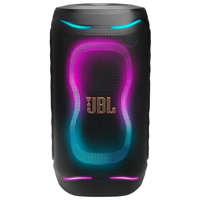JBL PartyBox 130 Portable Party Speaker Bundle with EasySing Wireless Microphones (Black)