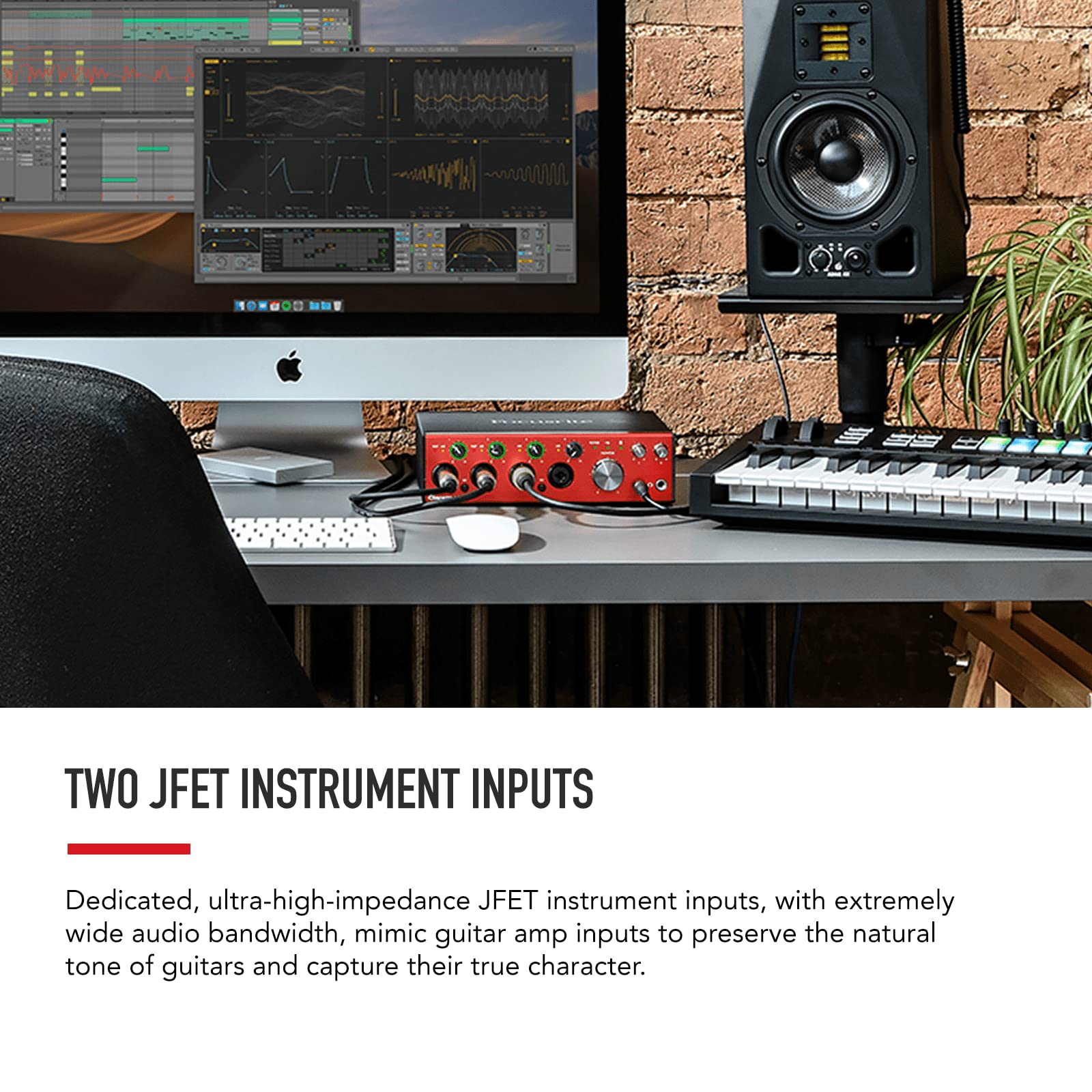 Focusrite Clarett+ 4Pre 18-In/8-Out USB-C Audio Interface