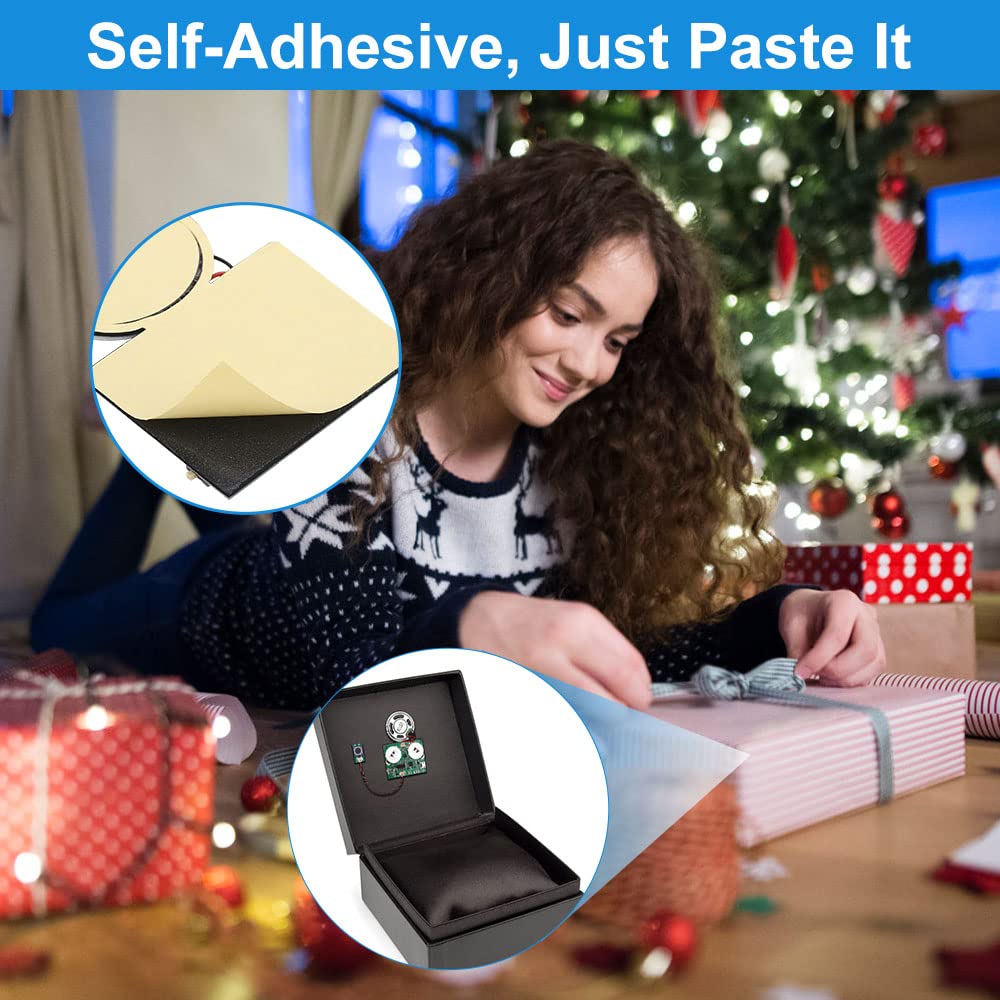 Sound Module, Icstation Programmable Sound Chip for Greeting Card 8M USB Charging Sound Board for DIY Mother’s Day Presents, Compatible with Windows Computer