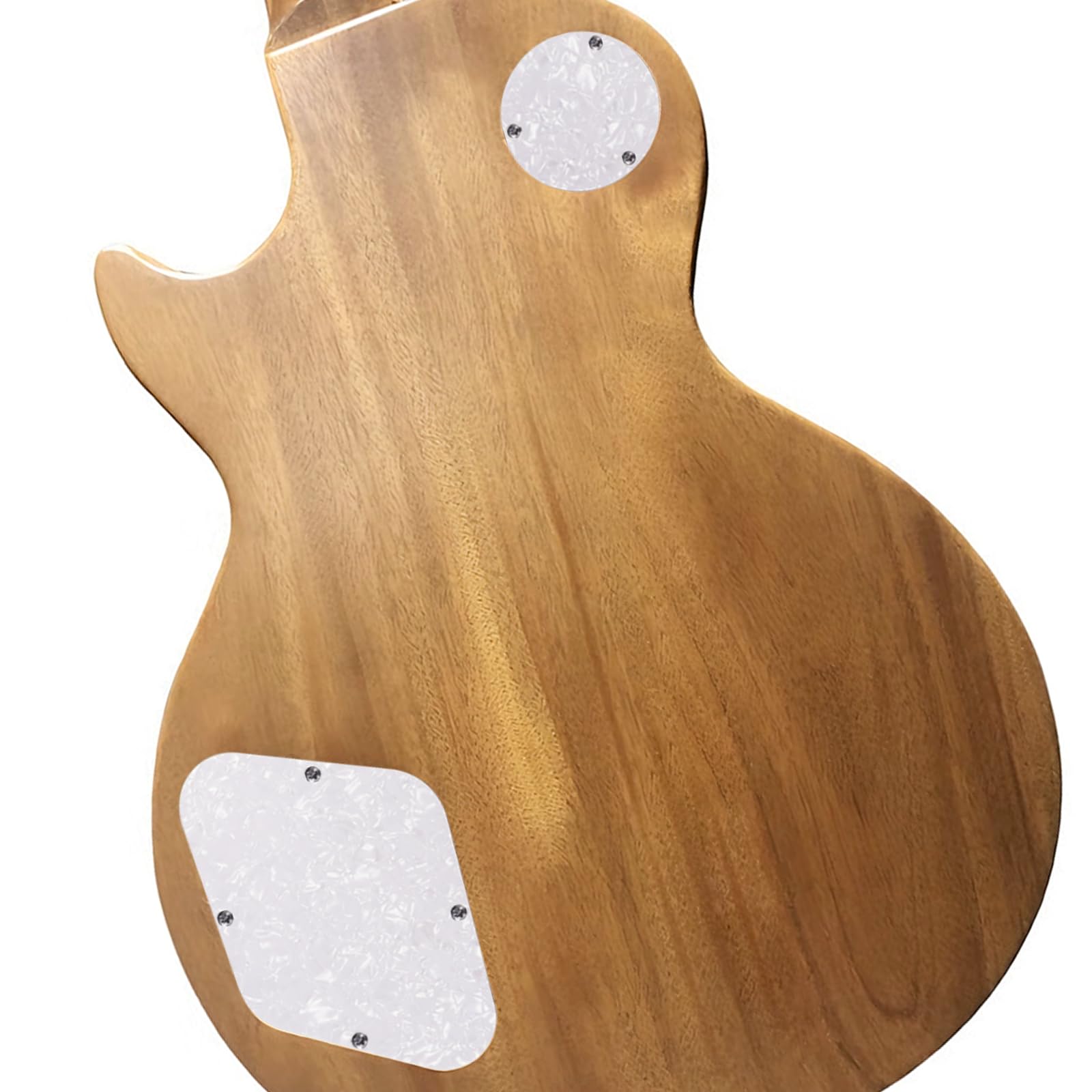 Phrilam Electric Guitar Pickguard Set for Gibson Les Paul, White Pearl 4Ply