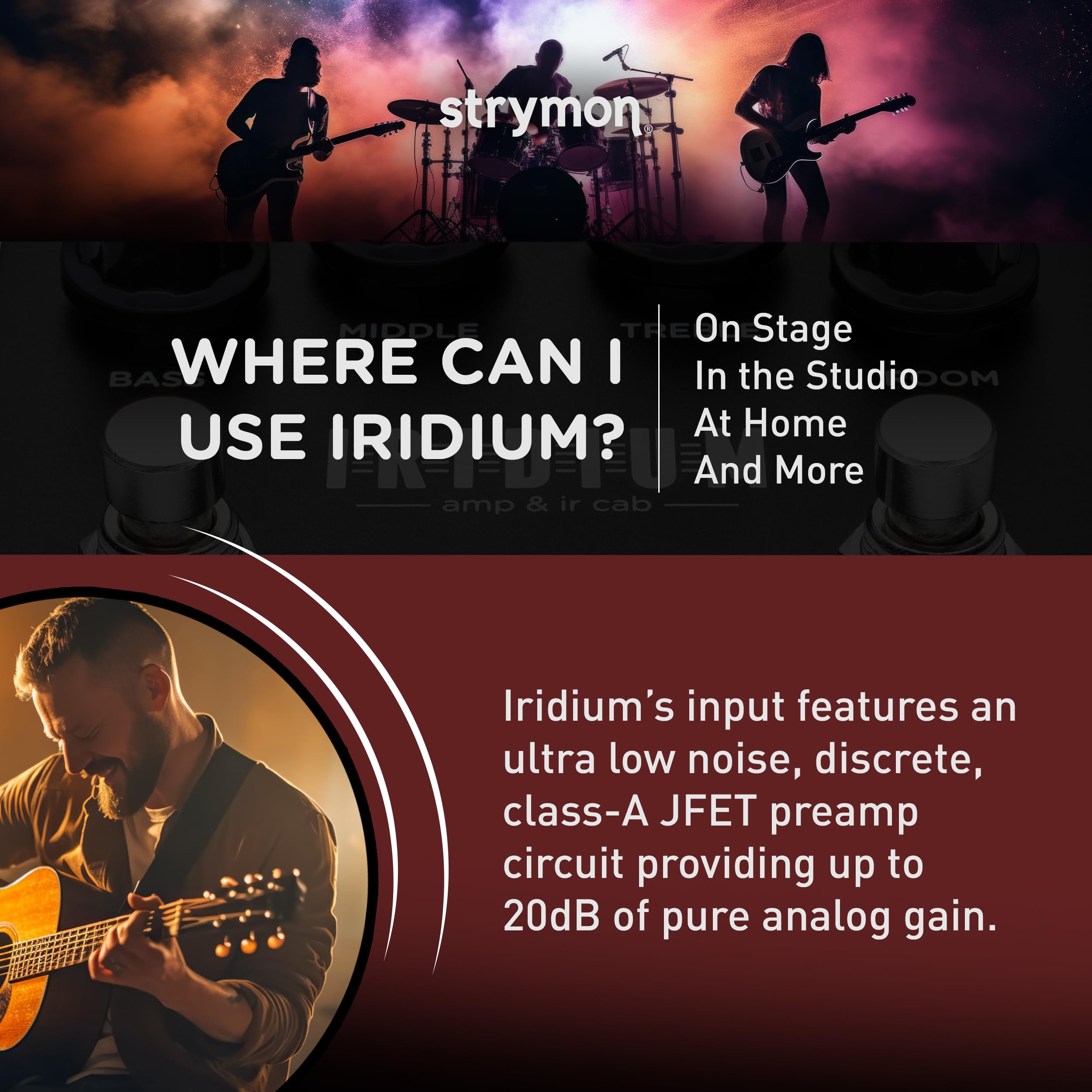 Strymon Iridium Amp & IR Cab Pedal