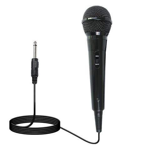 E I F E R Wired Dynamic Microphone with 6.5mm Plug and 3-Meter Cable for Karaoke and Performance