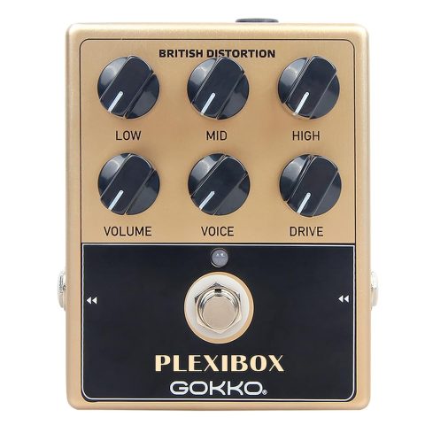 GOKKO GK-36 PLEXIBOX British Amp Simulator Overdrive Pedal