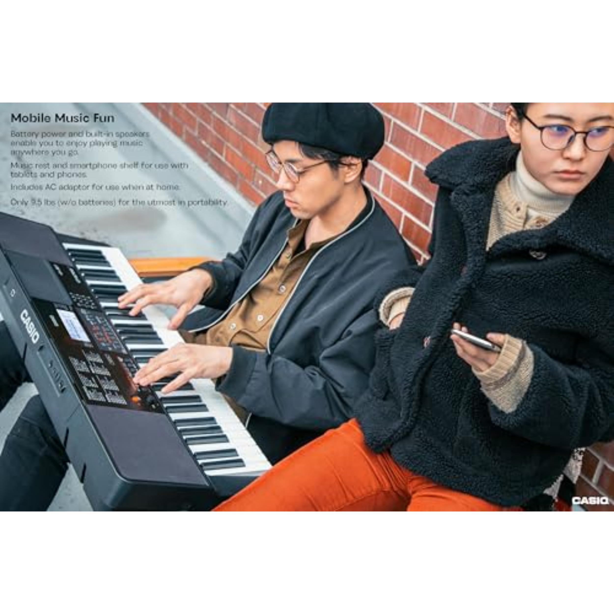 Casio CT-X700 61-Key Portable Keyboard | 600 Tones | AiX Sound Engine