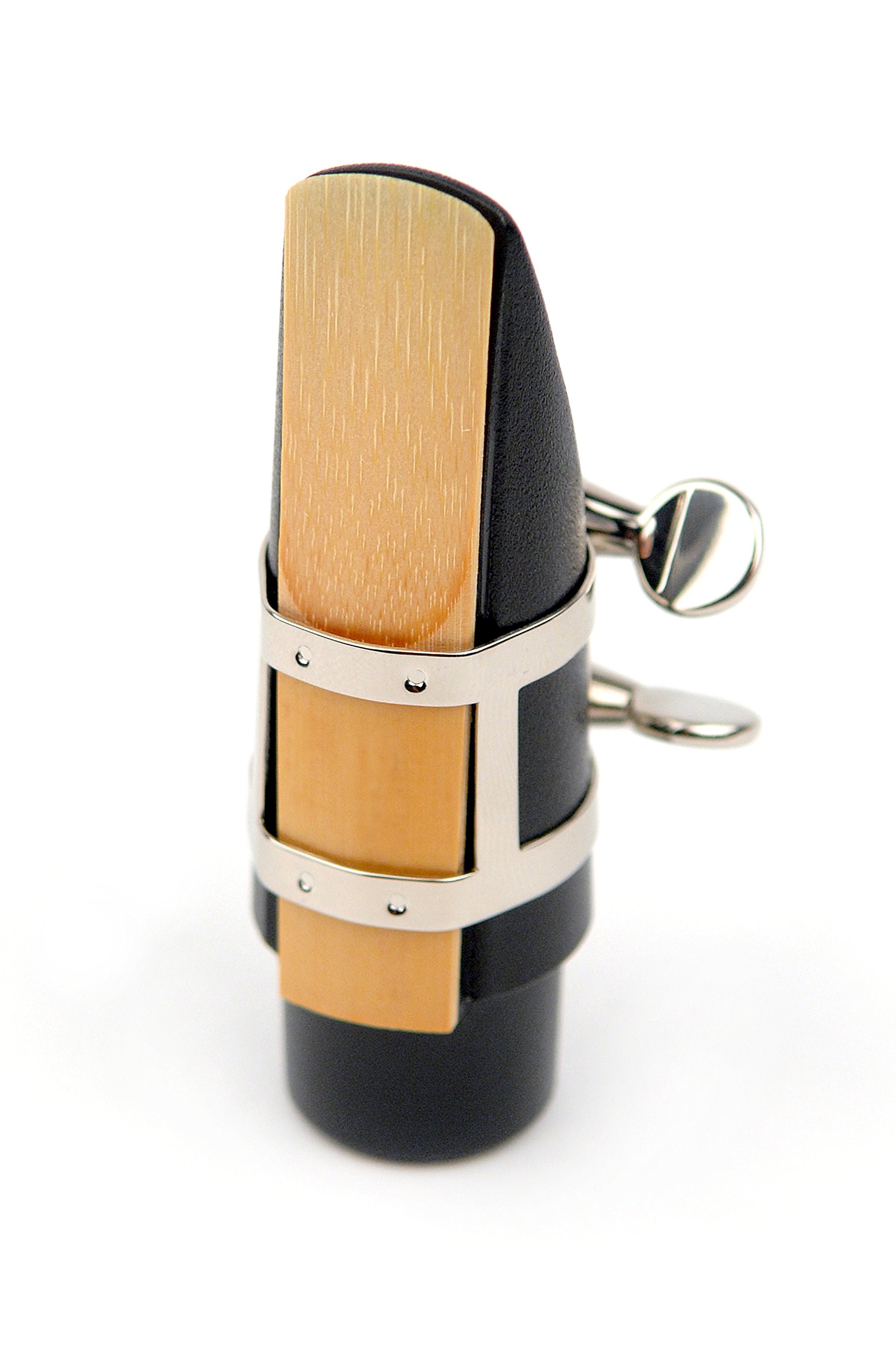 Rico Ligature & Cap, Soprano Sax, Nickel Plated