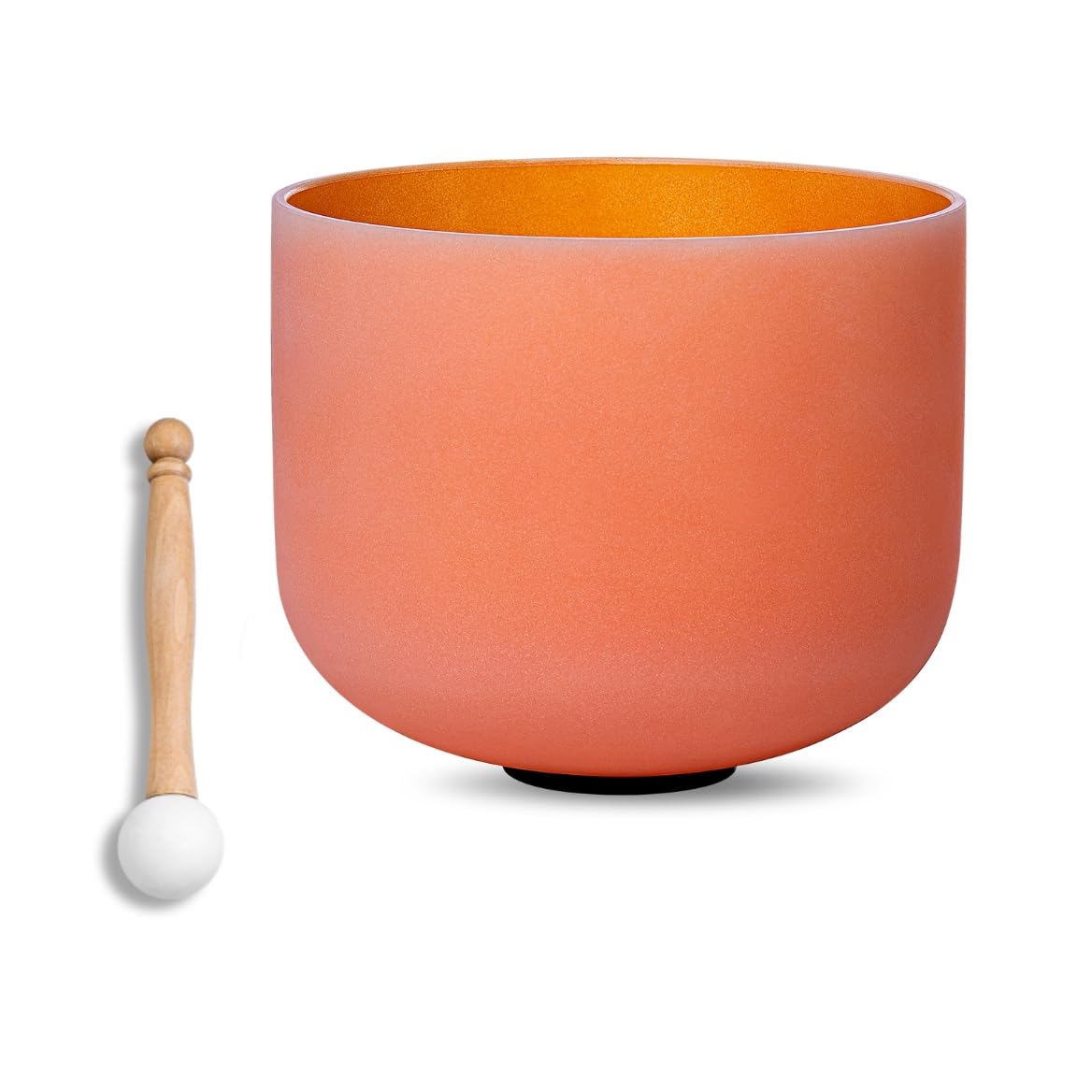 SOUNDELLO Crystal Singing Bowl 11 Inch Orange D Note 432Hz