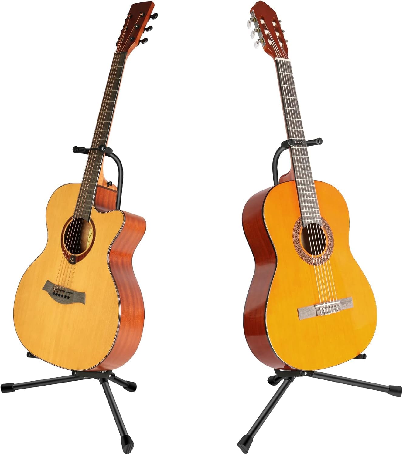 EASTROCK Guitar Stand – Guitar Stands Floor Adjustable Folding Guitar Stand