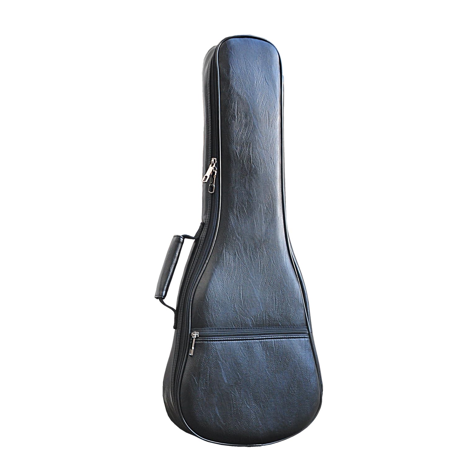 Farcaya Ukulele Case Bag Concert Gig 0.5in 12MM Pad(Black 23/24 Uke Case)