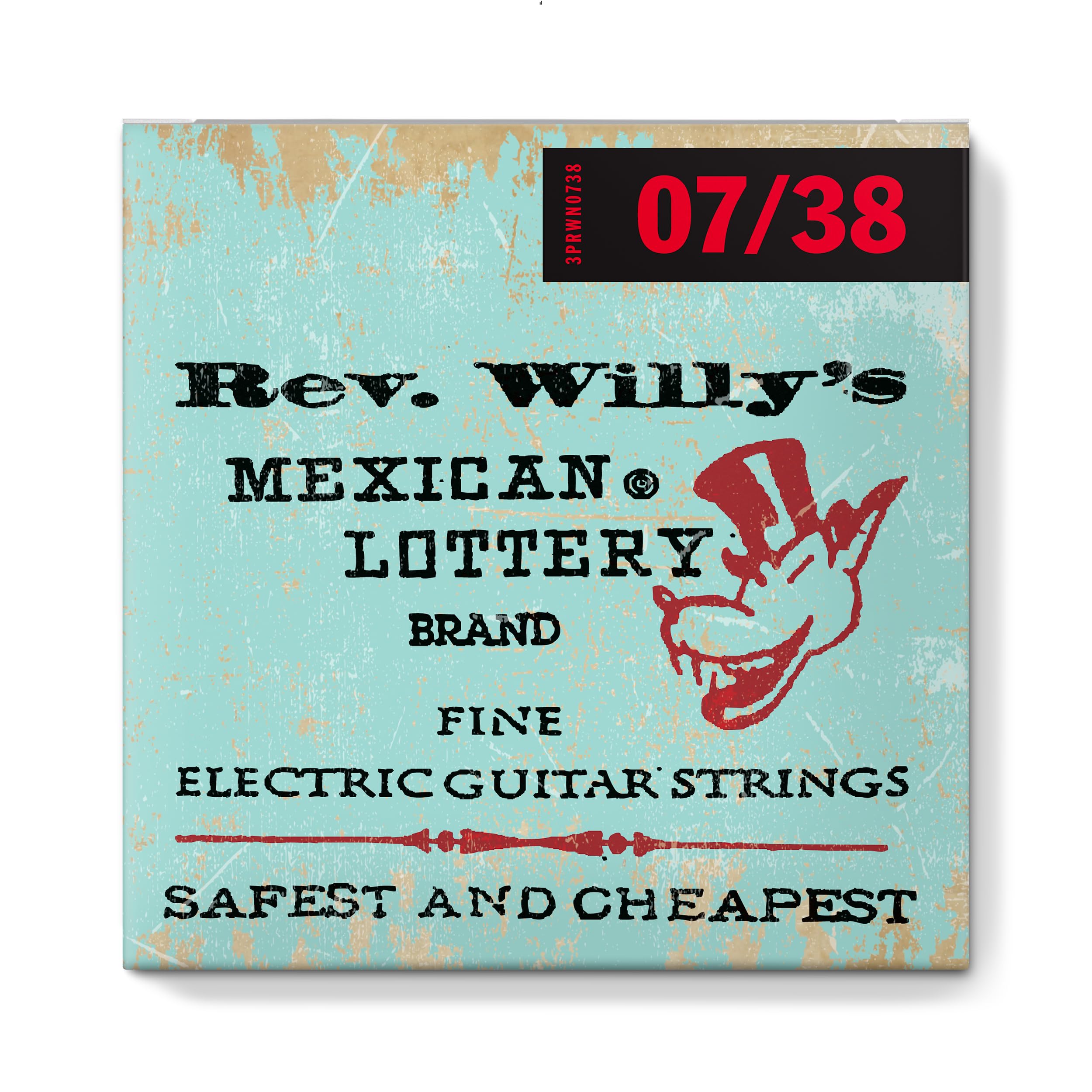 Billy Gibbons Custom Rev Willy’s Guitar Strings 07-38 | 3 Pack