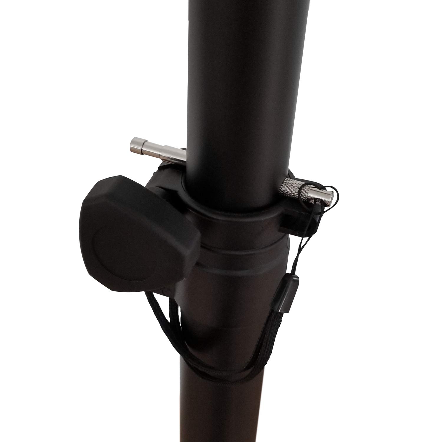 Heavy-Duty DJ Tripod Stands (Pair) with Bag by AxcessAbles| Adjustable Height 42” to 72″ PA Speaker Stands| 80lb Portable PA Stands Compatible with Powered Speakers (SSB-101)
