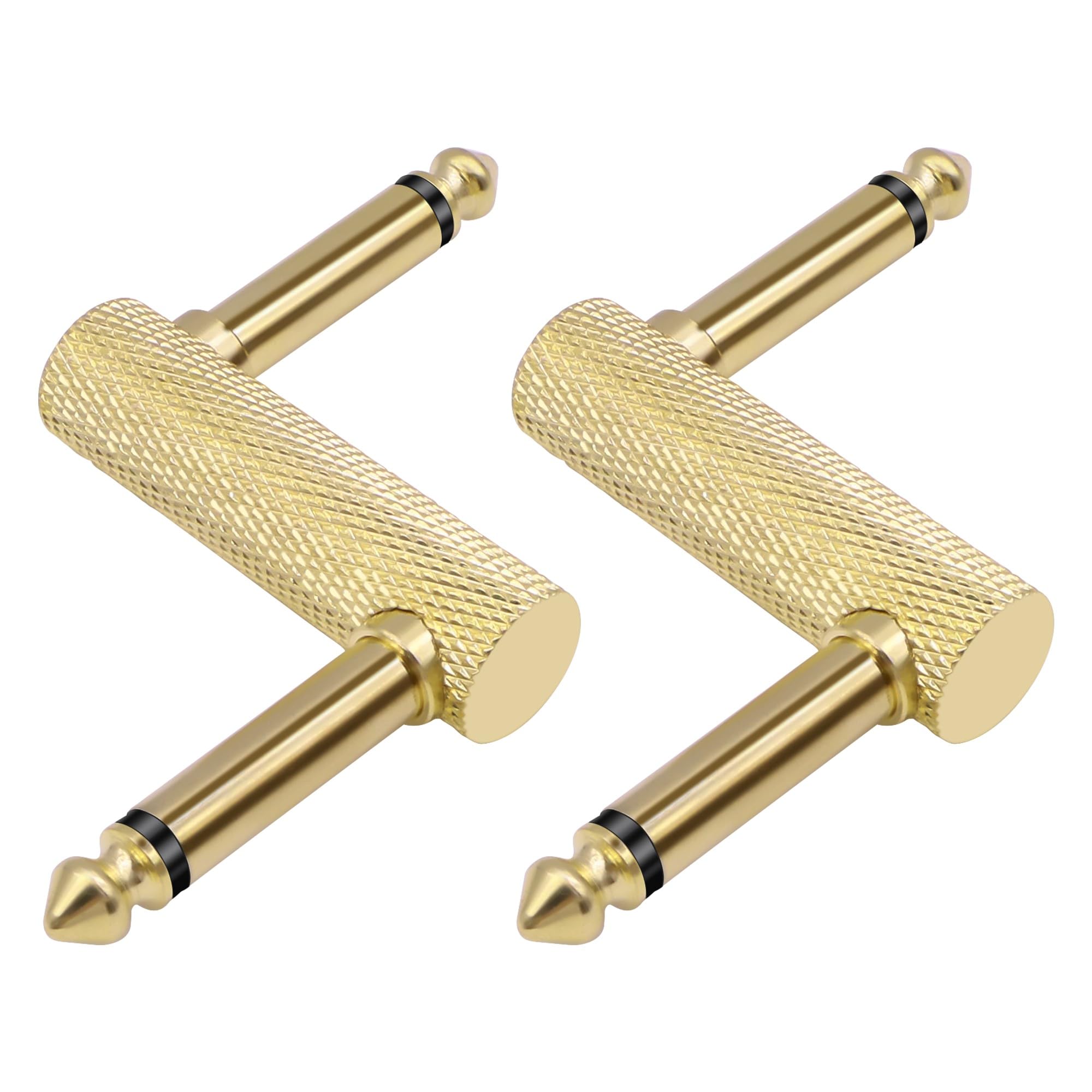 MEIRIYFA Guitar Pedal Patch Connector Z Type 6.35mm 1/4″ Effect Couplers
