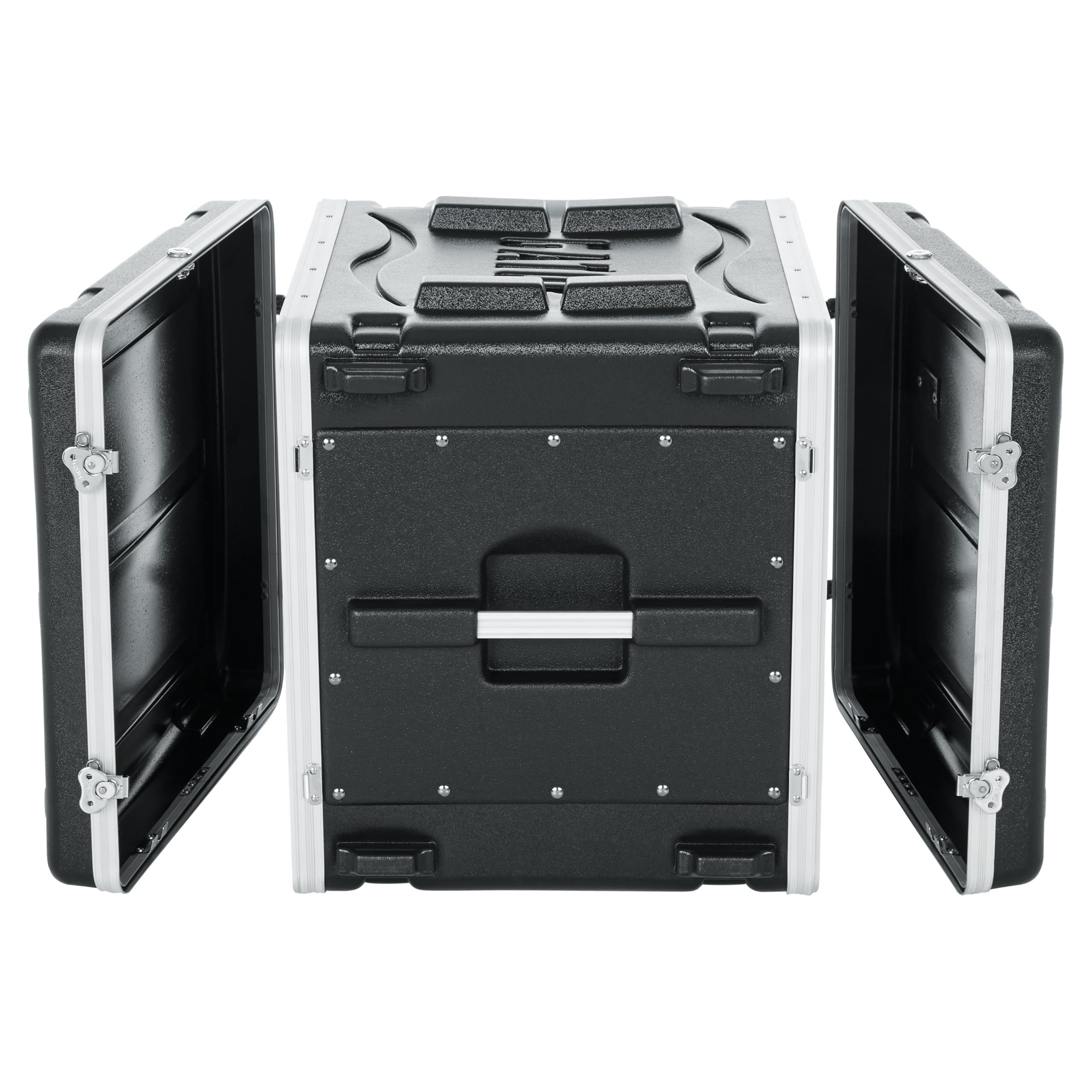 Gator Lightweight Molded 10U Rack Case with Heavy Duty Latches; Standard 19.25′ depth, 10U (GR-10L)