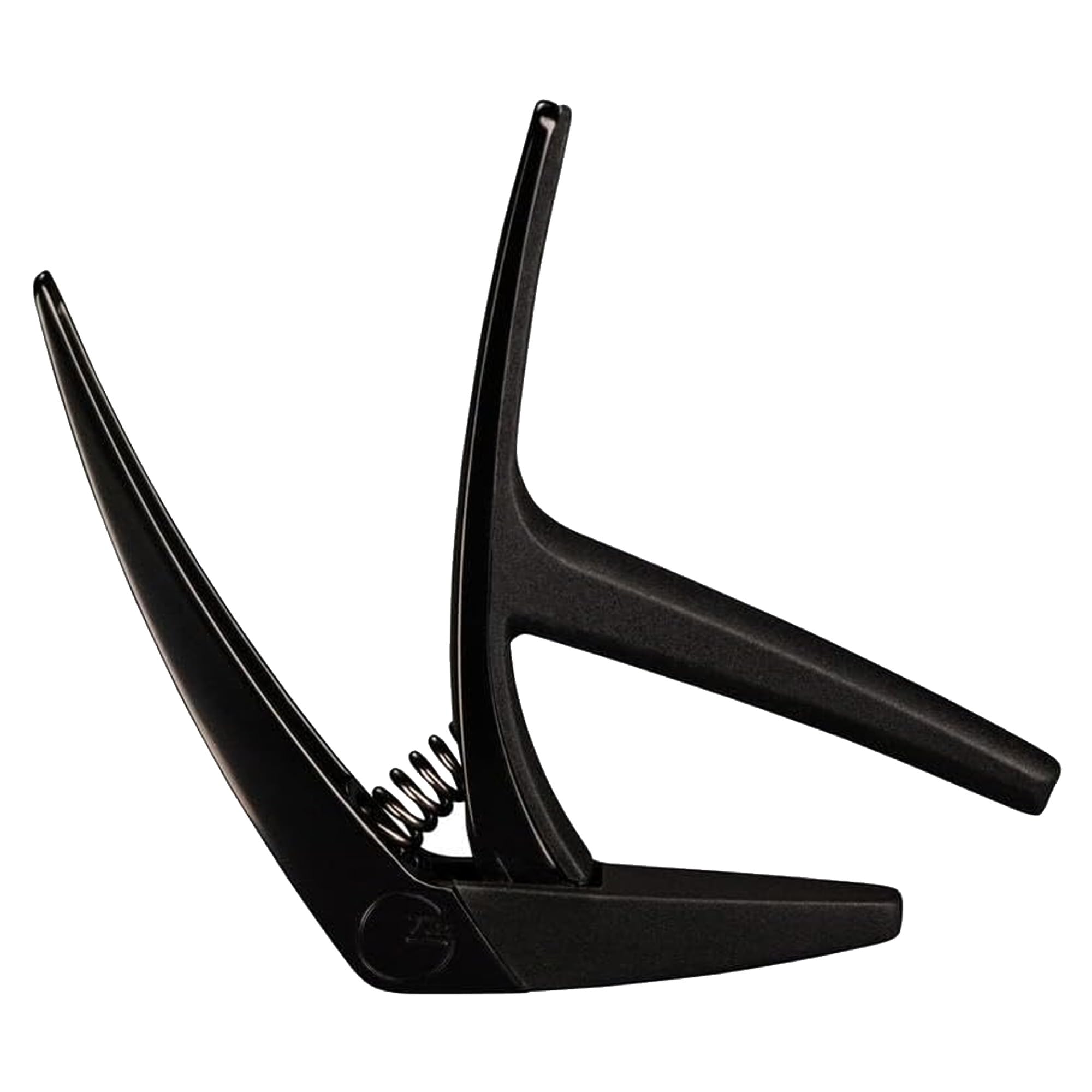 G7th Nashville 6 String Black Guitar Capo – Lightweight and Low Profile with Protective Silicone Pads – The Perfect Capo for Acoustic and Electric Guitar – UK Designed