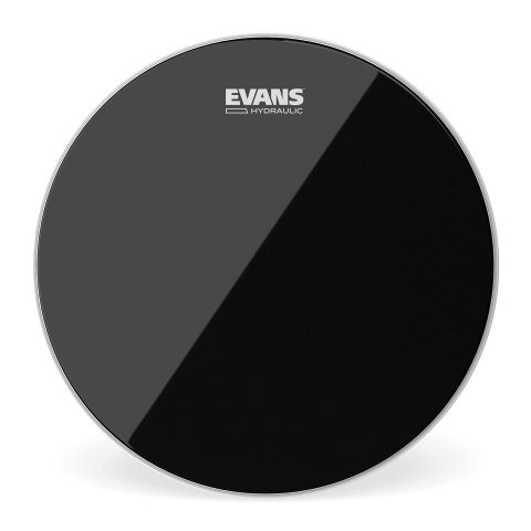 Evans Drum Heads – Hydraulic Black Tom Drumhead, 12 Inch