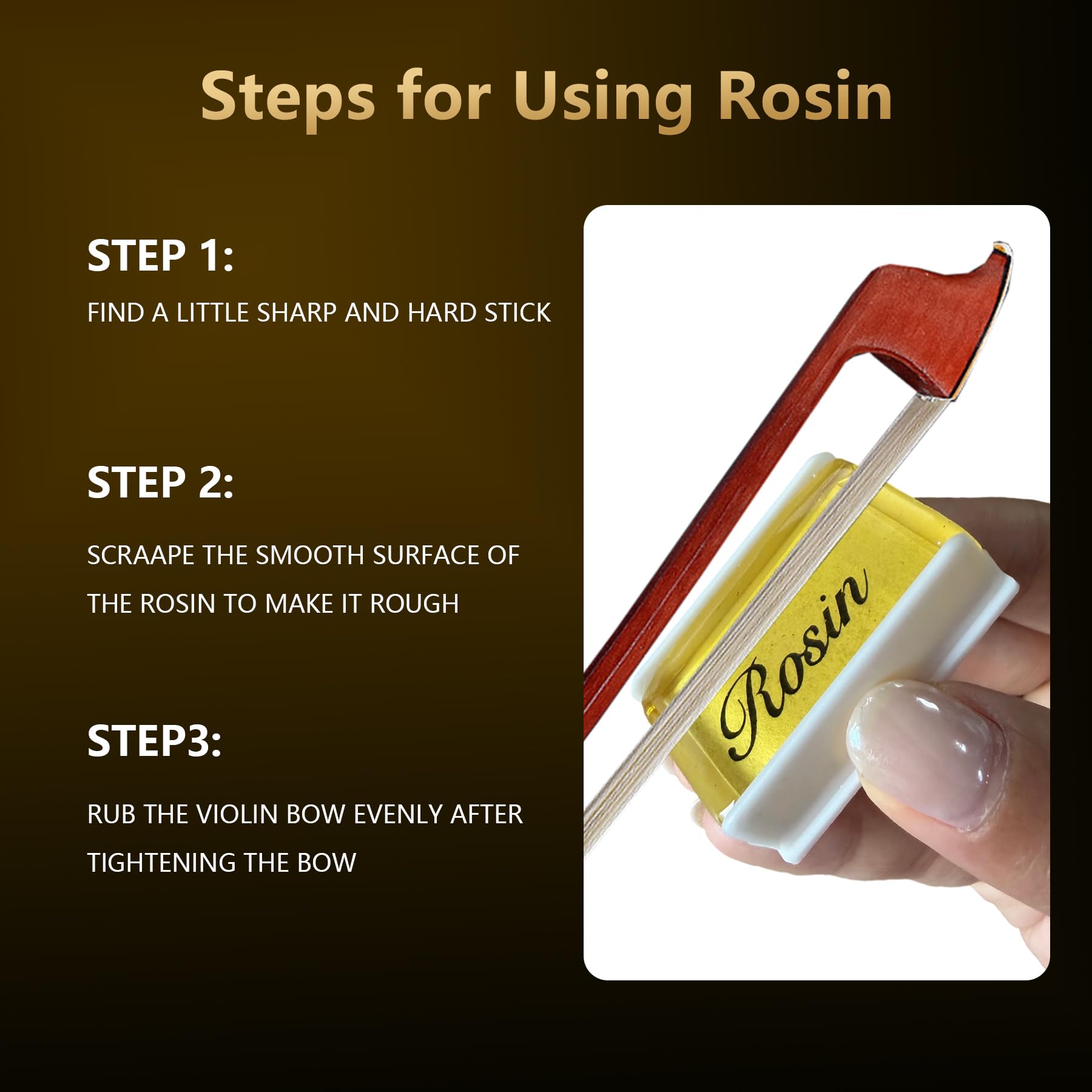 20Pack Rosin,Light Low Dust Violin Rosin for Universal Viola Cello Bows