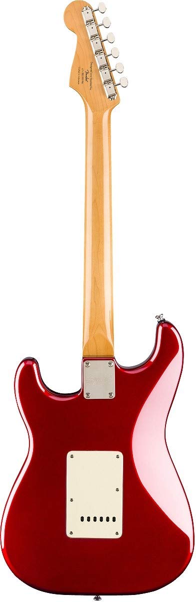 Fender 0374010509 Squier Classic Vibe 60s Stratocaster Electric Guitar, with 2-Year Warranty, Candy Apple Red, Laurel Fingerboard