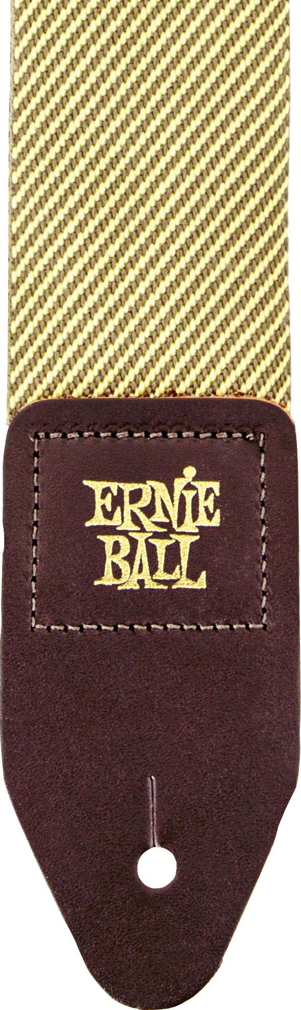 Ernie Ball Tweed Guitar Strap (P04100), Yellow