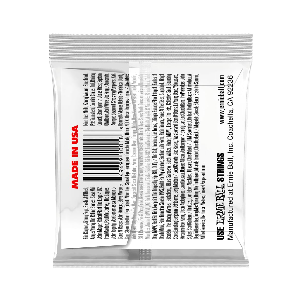 Ernie Ball Nickel Wound Single Guitar Strings 3-Pack .024 3-Pack