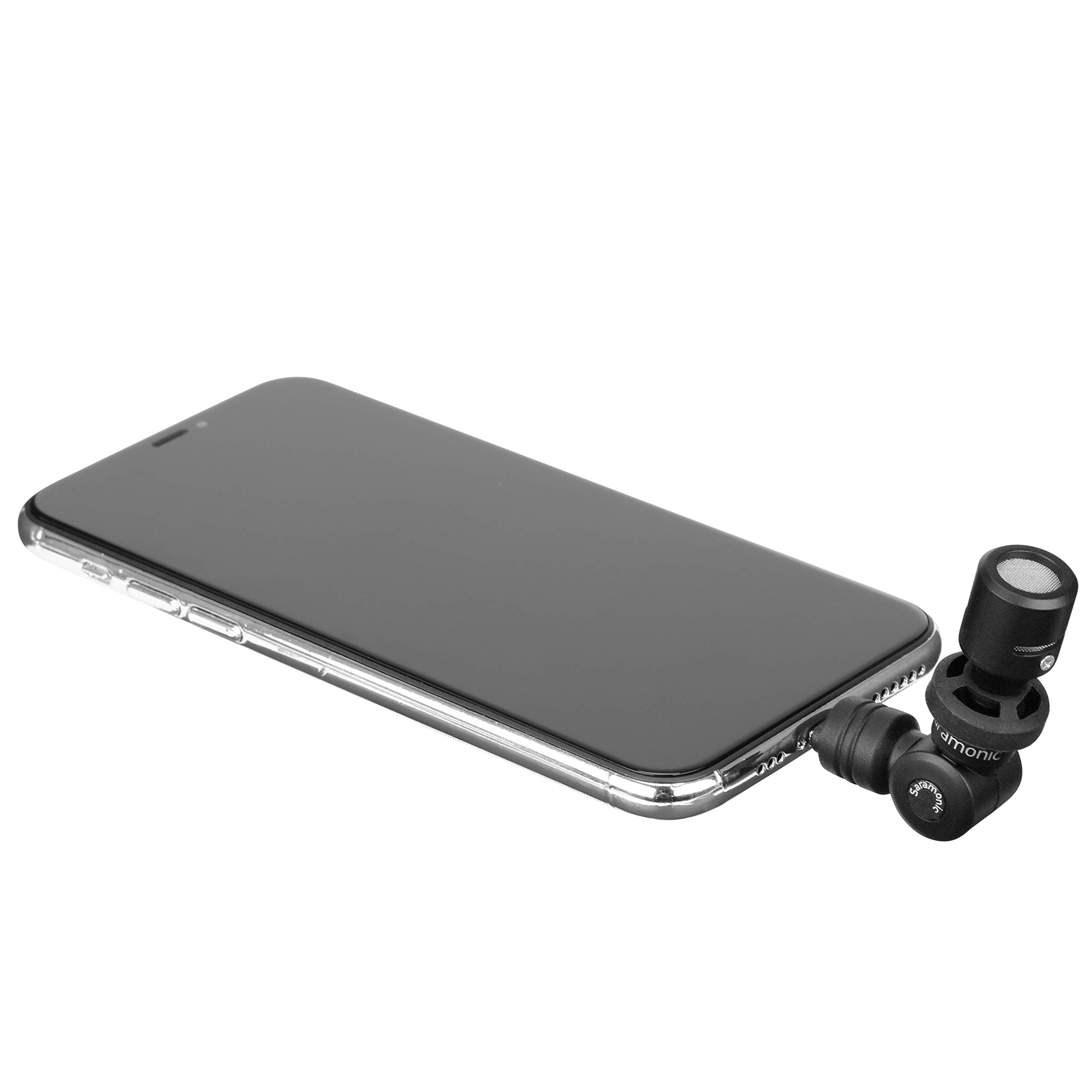 Saramonic SmartMic Di Mini | Ultra-Compact Omnidirectional Condenser Microphone with Lightning for iPhones & iPads