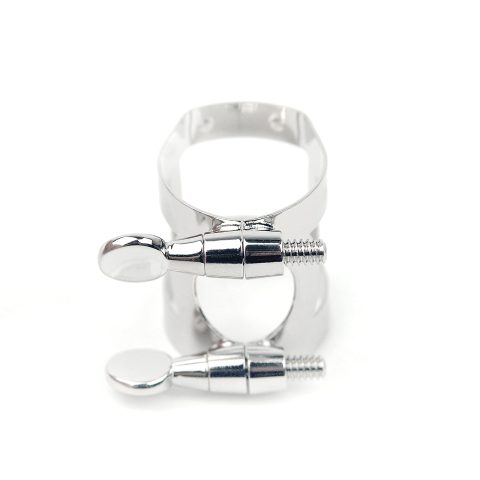 D’Addario Rico Ligature, Soprano Sax, Nickel Plated
