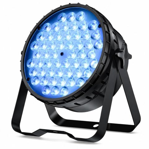 Betopper LPC015 54x3W RGB LED Par Light, DMX & Sound Activated, 1 Pack