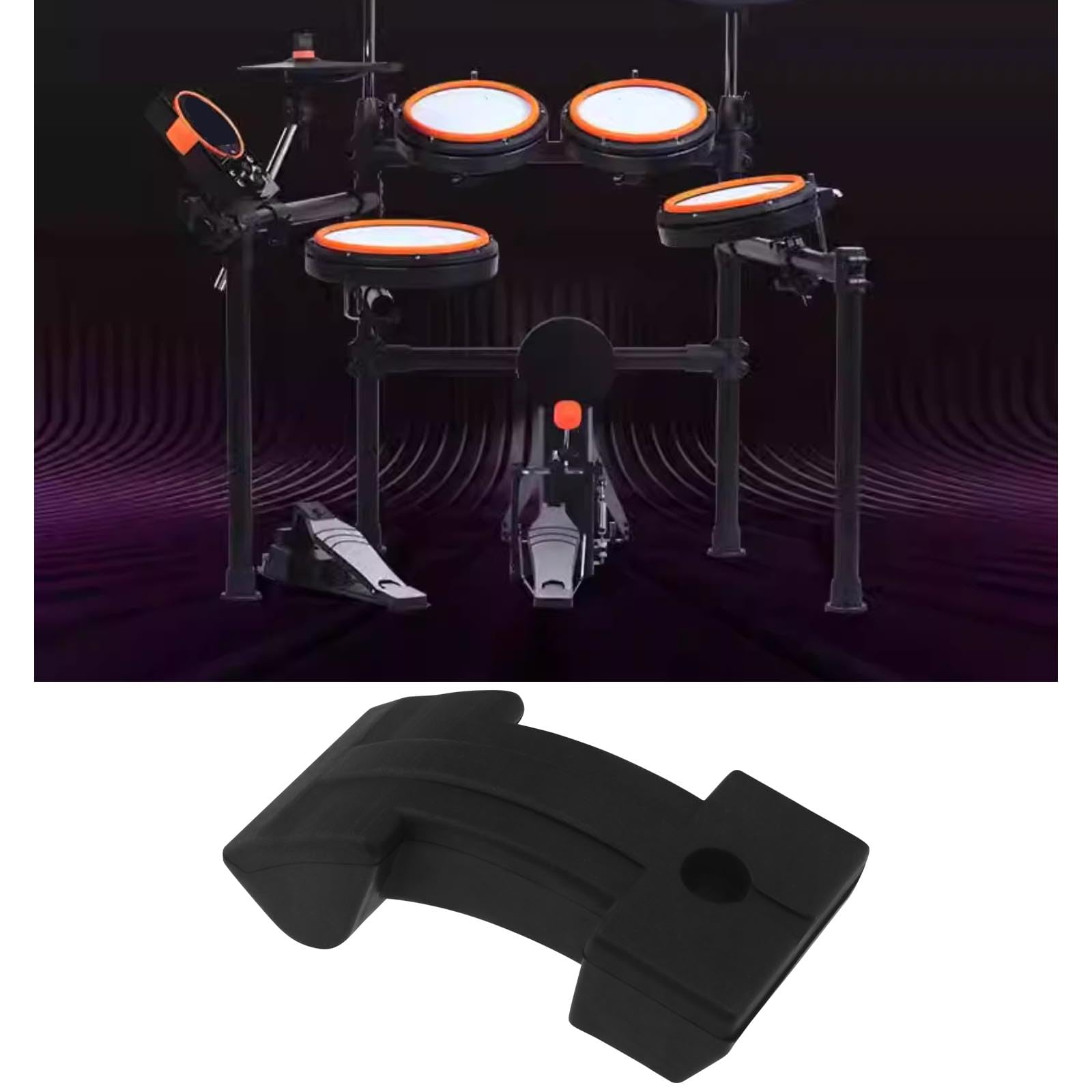 Micro Traders Electronic Drums Actuator Pedal Rubber Pad Compatible With Roland FD-8 TD-1 TD4 TD9 TD11 TD15 TD17 Hi Hat Sensor Trigger Rubber Pad Replacement Part