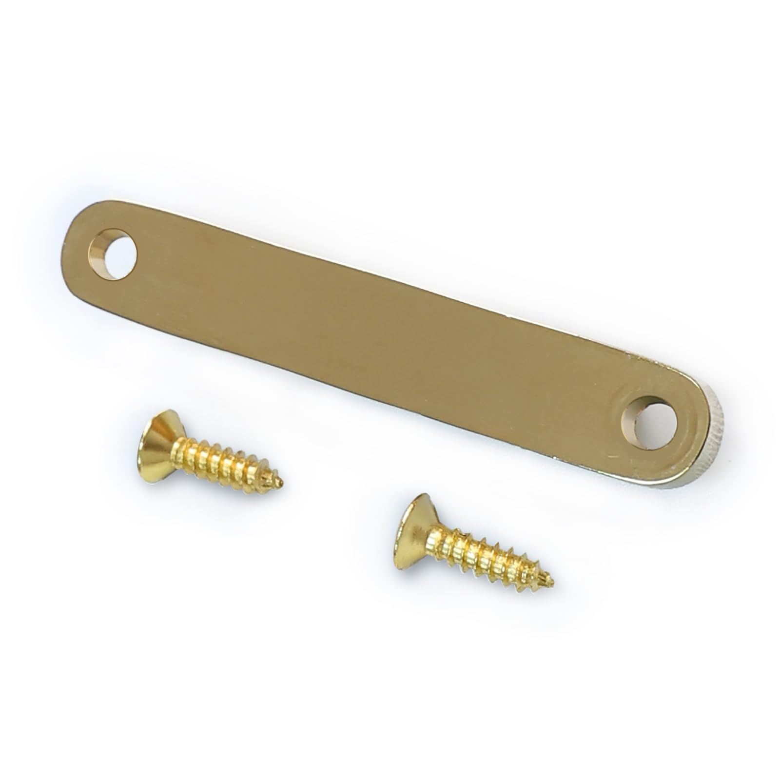 OVSAL Gold String Retainer Bass Head 3 String Retainer Bass Guitar String Tree Bass String Guide with Mounting Screws