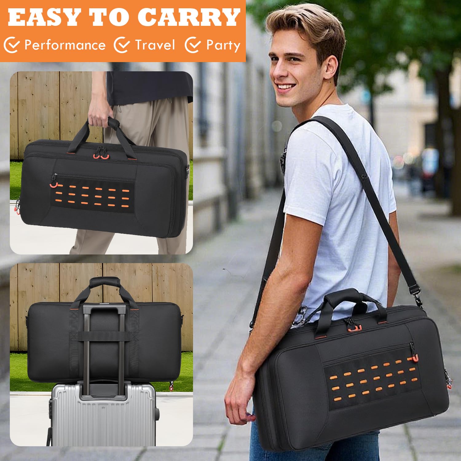 Carrying Bag Fits Boss ME-80/ME-90/GT-1000/GX-100Guitar Multi-effects Pedal