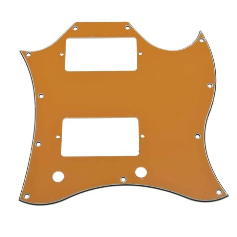 Dopro American Standard SG Guitar Full Face Pickguard fits USA Gibson SG Special Guitar Orange 3 Ply