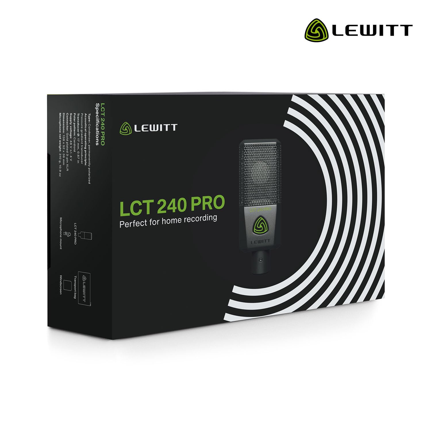 LEWITT LCT 240 Pro Large Diaphragm Condenser Mic
