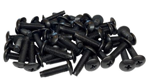 RackGold® M5 Rack Screws 50 Pack – USA Made