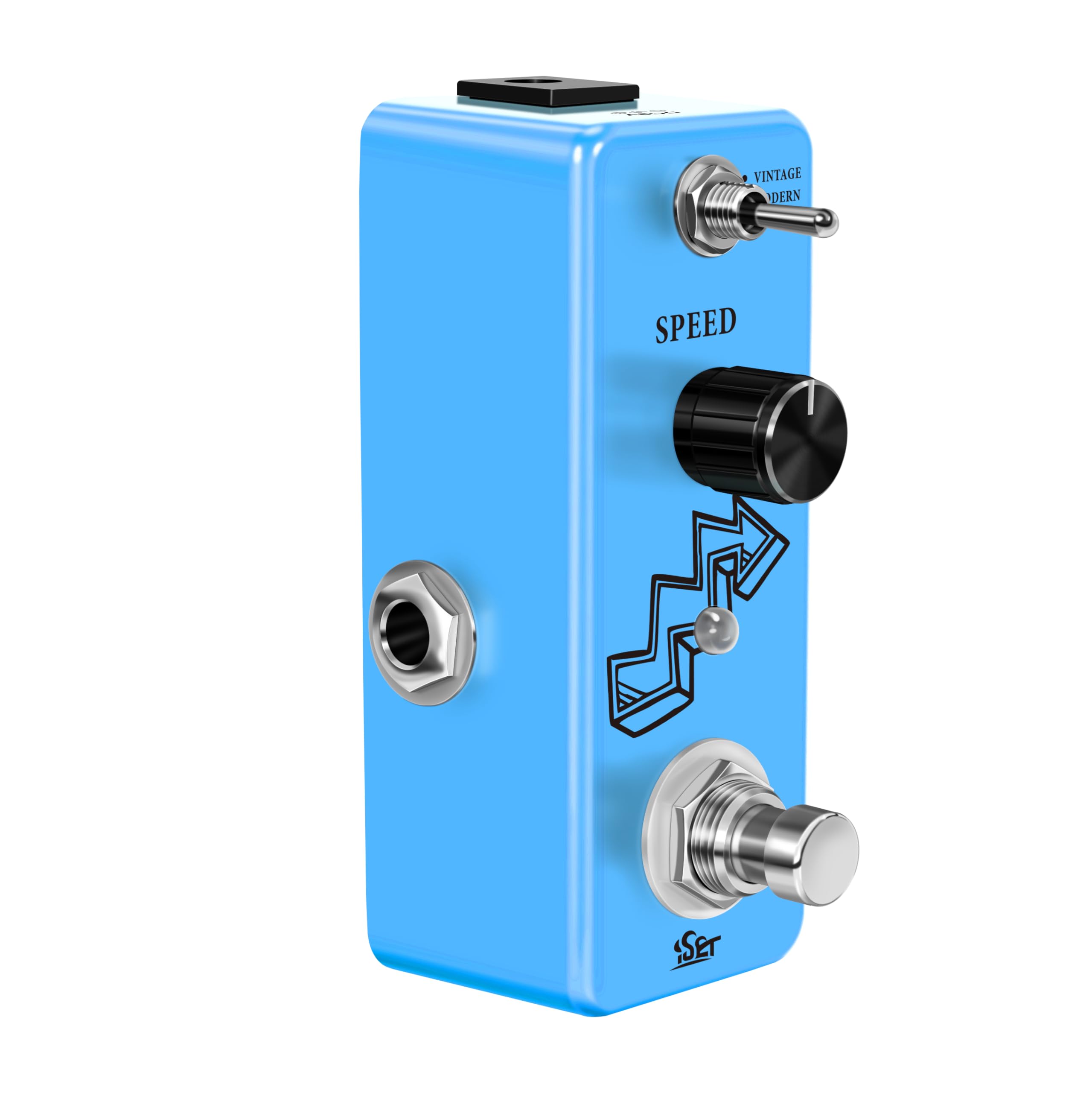 ISET Analog Phaser Guitar Pedal For Electric Guitar Bass Ture Bypass