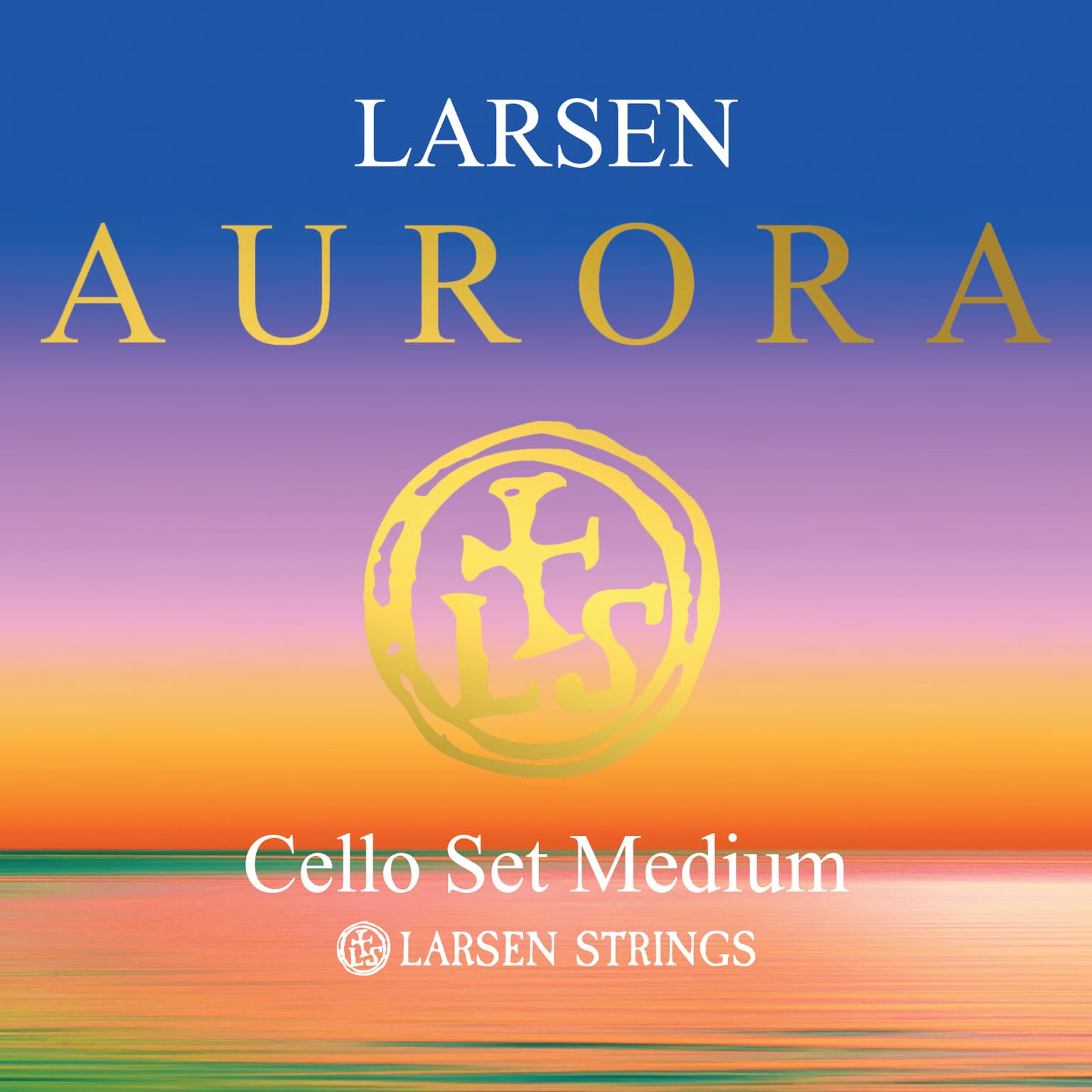 Larsen Aurora Cello Strings – Medium Tension Set – Professional Quality and Affordable Strings for Advancing Cellists