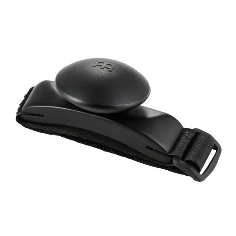 Meinl Percussion Foot Shaker with Strap-NOT MADE IN CHINA-Ideal for Cajon Players, Guitarists and Singer/Songwriters, 2-YEAR WARRANTY, (FS-BK)