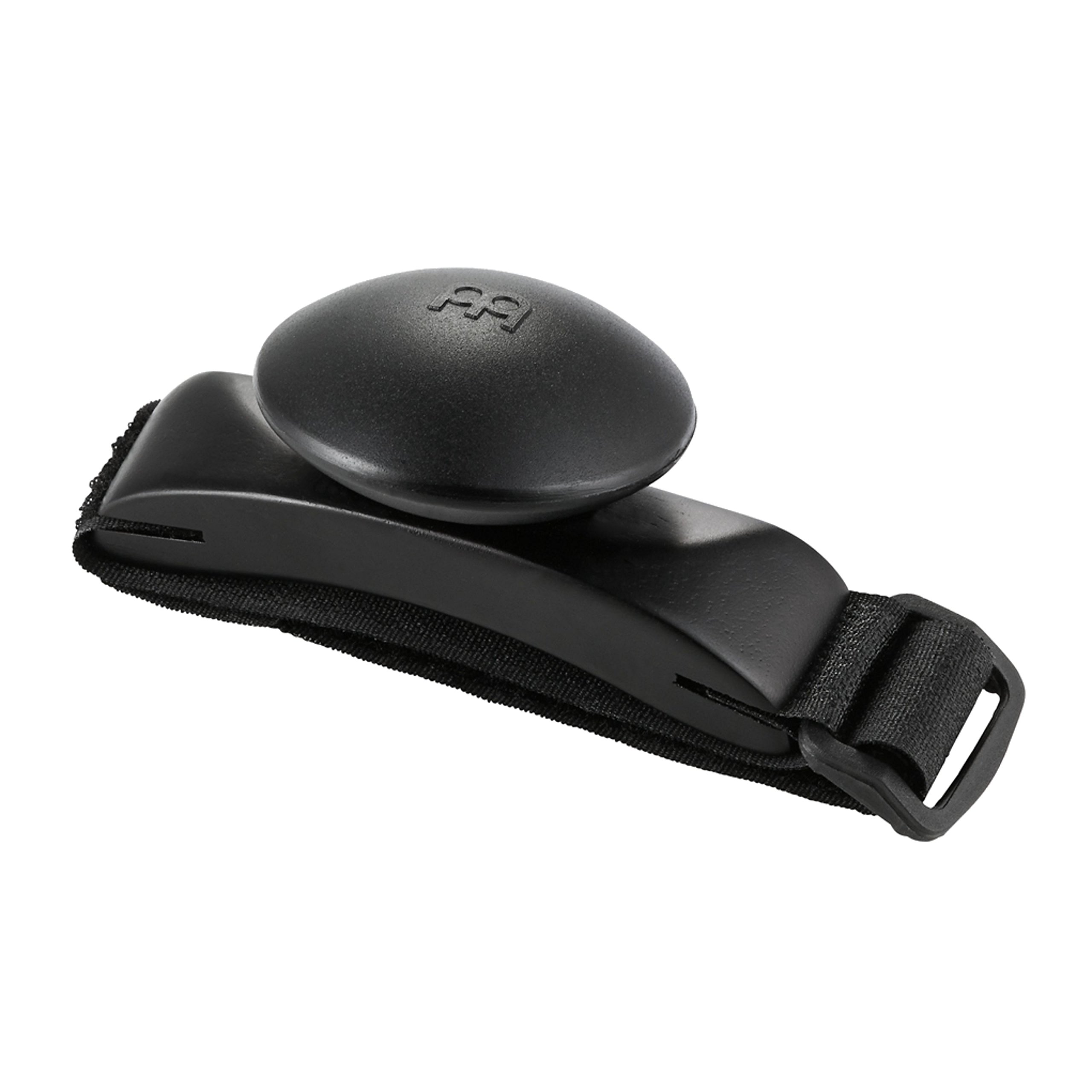 Meinl Percussion Foot Shaker with Strap-NOT MADE IN CHINA-Ideal for Cajon Players, Guitarists and Singer/Songwriters, 2-YEAR WARRANTY, (FS-BK)