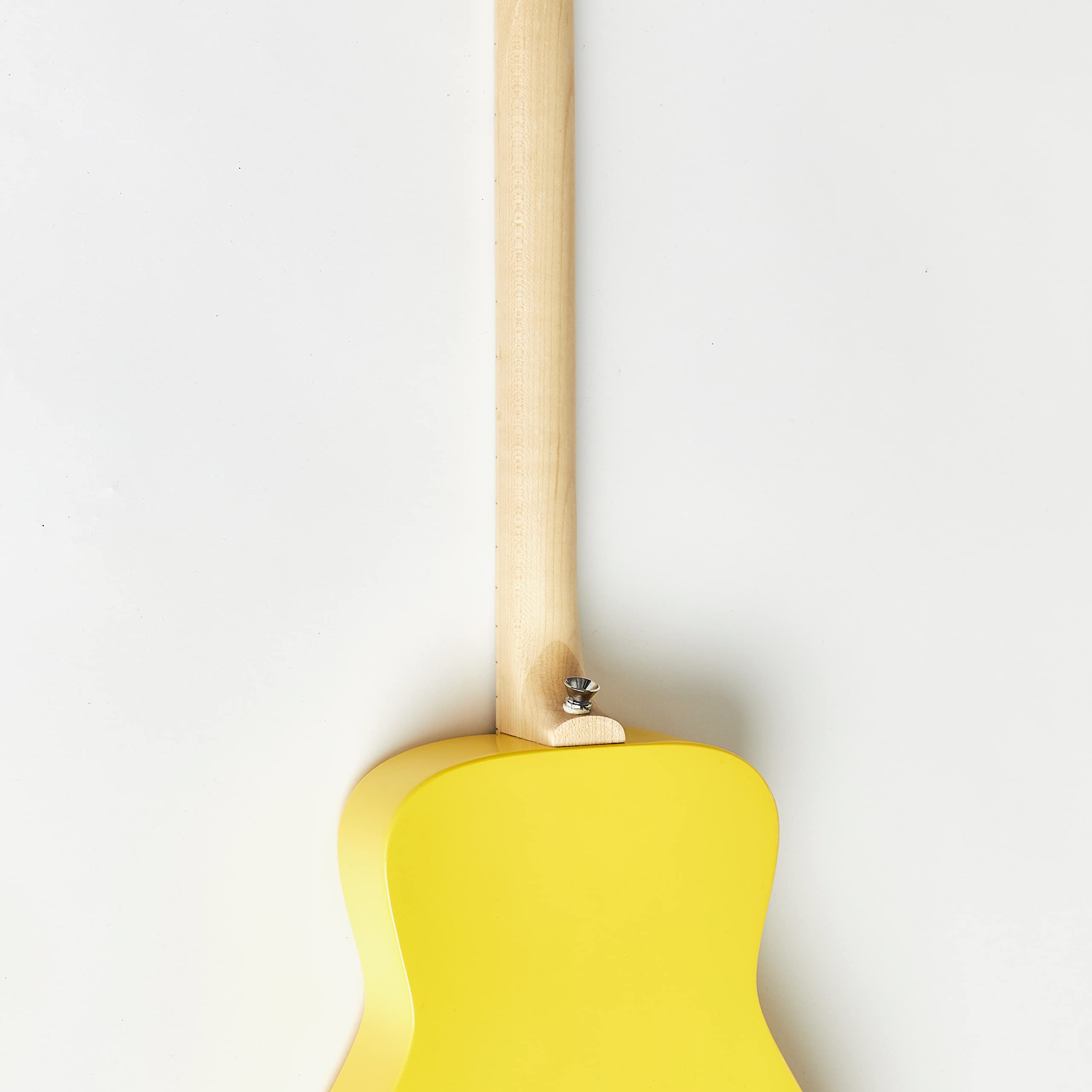 Loog Pro Acoustic kids Guitar 3-strings Ages 6+ Learning App and Lessons Included Yellow