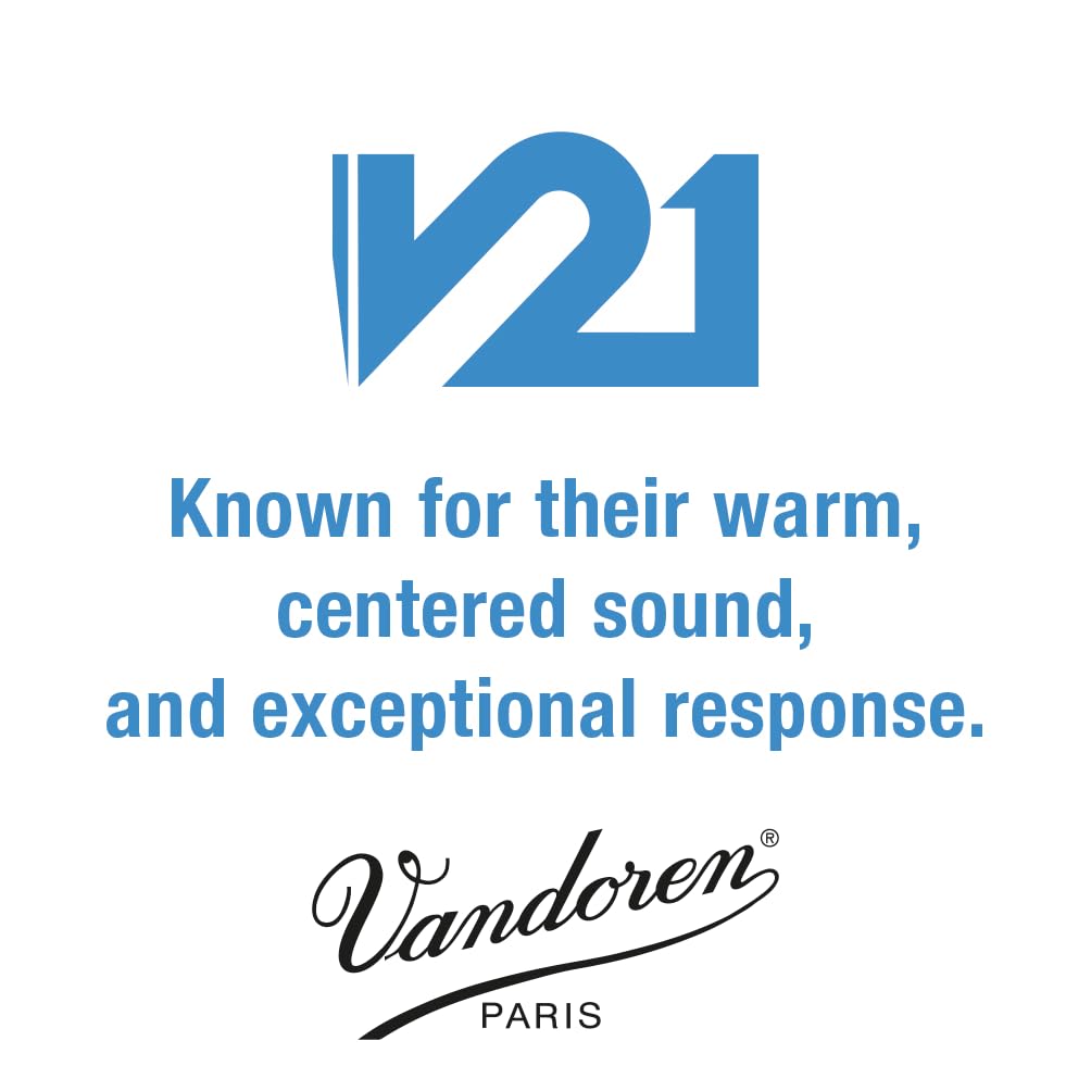 Vandoren SR8235 Tenor Saxophone V21 Reeds Strength 3.5; Box of 5