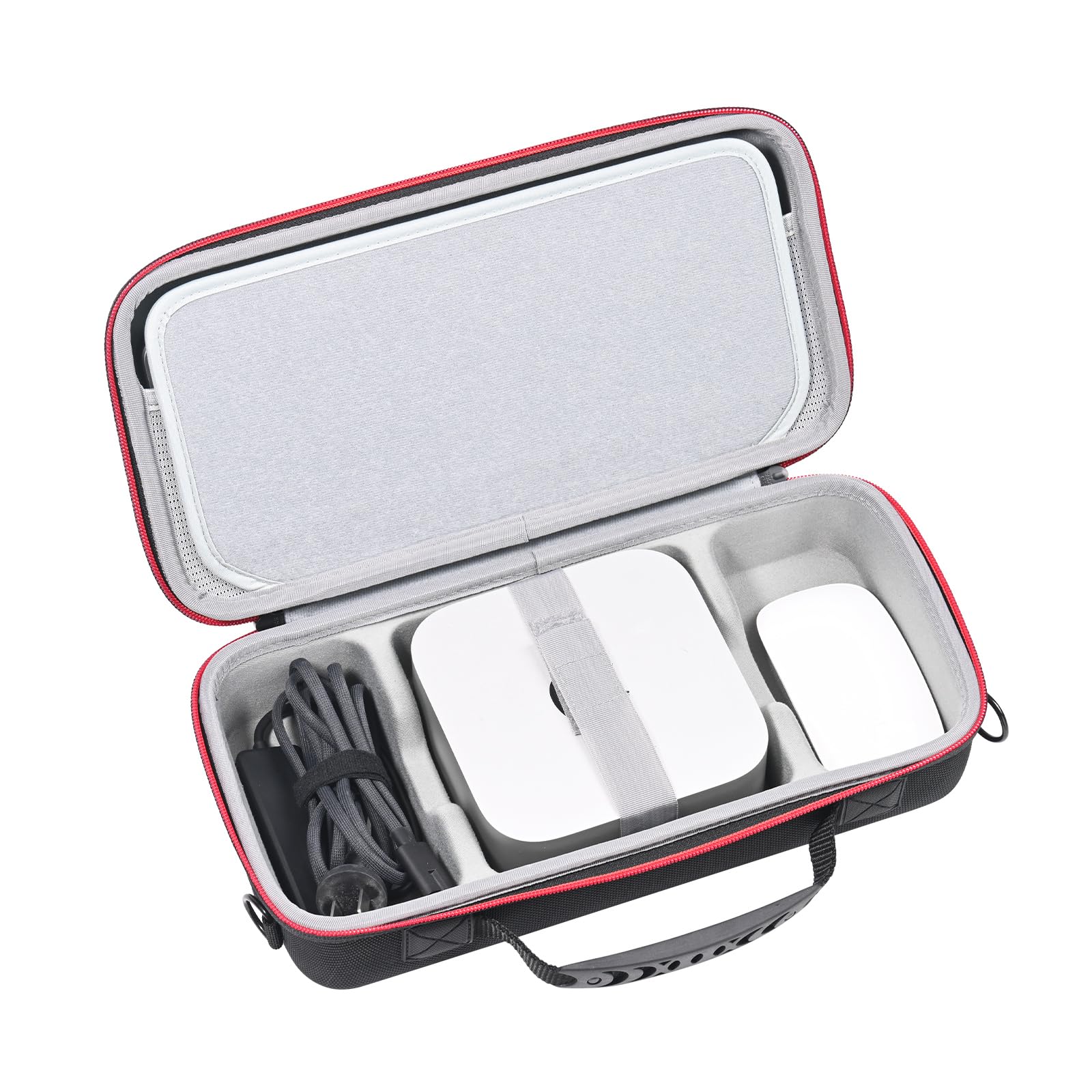 RLSOCO Hard Case for Apple 2026 Mac mini M5/2024 Mac mini M4/M4 Pro – Suitable for Set Accessories:Adapters,Magic Mouse and Magic Keyboard with Non-Number and More (Case Only)