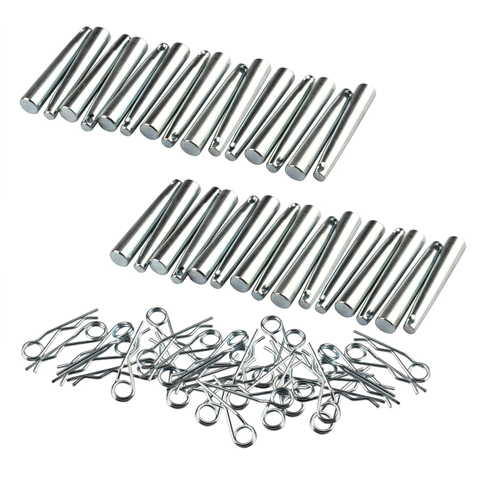 30 Pack F34 Truss Conical Coupler Pins with R-Clip, Replace Accessories