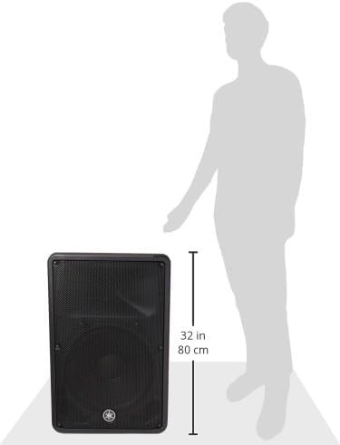 Yamaha CBR15 15-inch 1000W Passive Speaker,Black