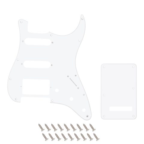 Banworks 1-Ply Electric Guitar HSS Pickguard & Backplate Tremolo Cover Set