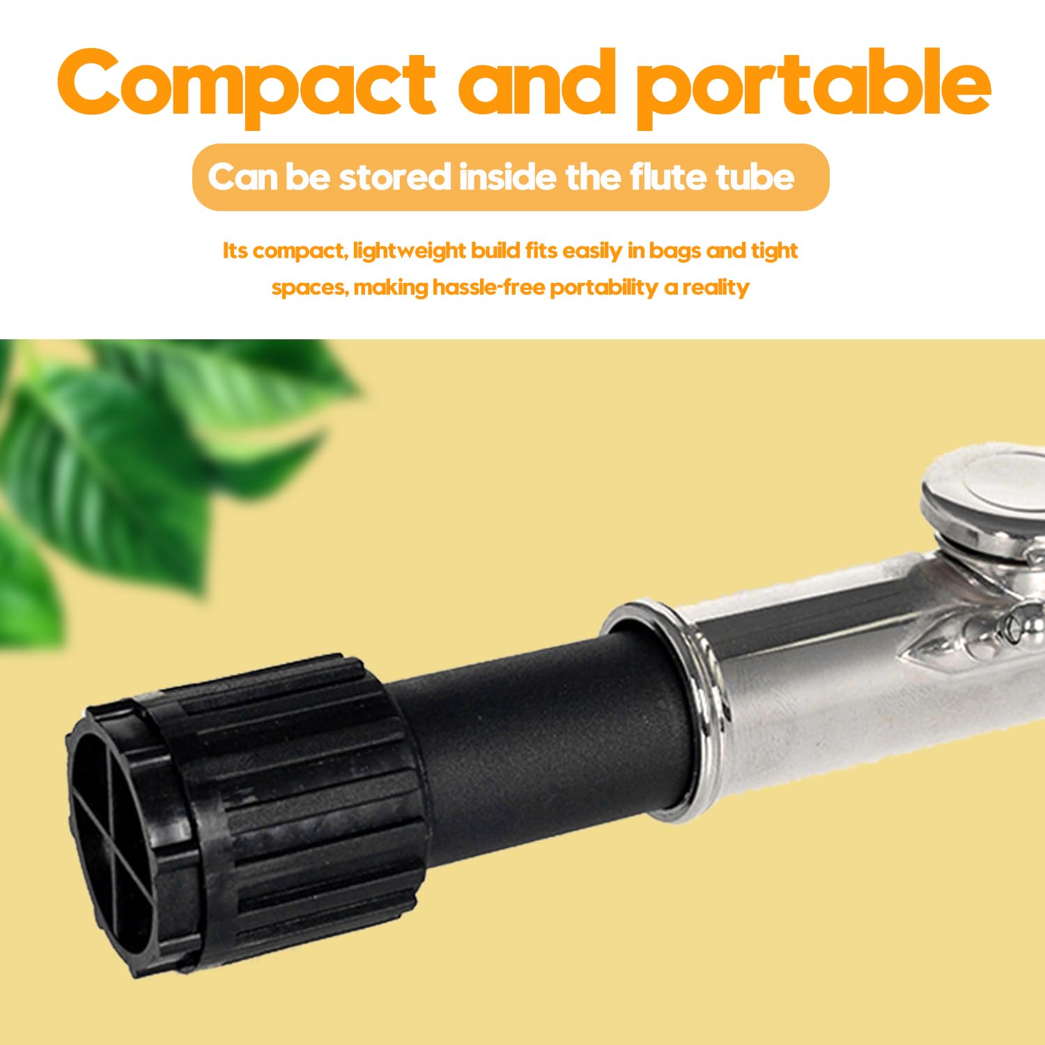 Dowite Flute Stand – Compact & Durable 4-Leg Design for Flute, Lightweight and Stable, Ideal for Home & On-the-Go Use