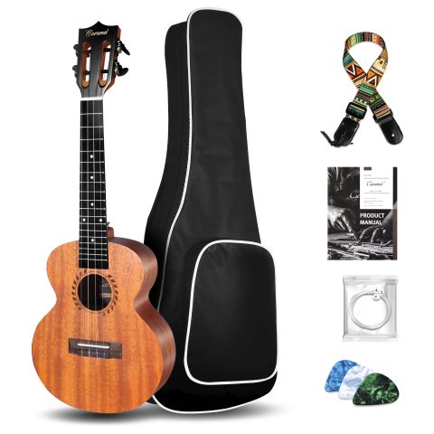 Caramel Tenor Ukulele TAM48 Mahogany Ukelele for Beginners