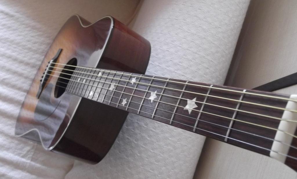 Jockomo Everly Brothers Star (White Pearl) Guitar Inlay Sticker
