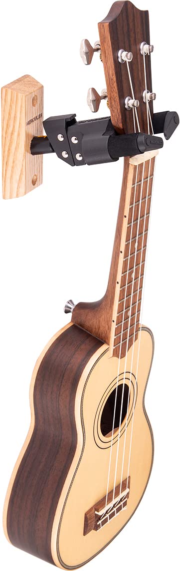 Hercules Stands USP10WB Auto Grip Ukulele Hanger – Wood Base